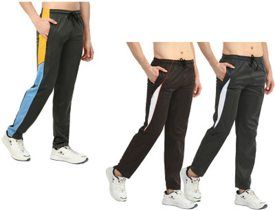Indistar Colorblock Men Multicolor Track Pants