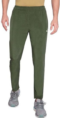BTfash Solid Men Dark Green Track Pants
