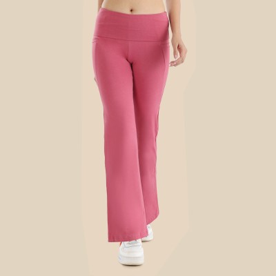 NITE FLITE Solid Women Pink Track Pants