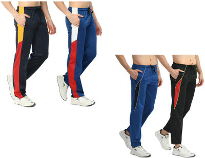 Indistar Colorblock Men Multicolor Track Pants