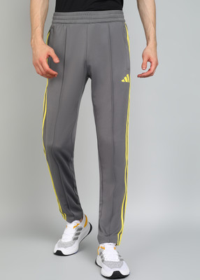 ADIDAS Solid Men Grey Track Pants