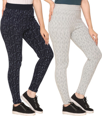 Weboasis Printed Women Multicolor Track Pants