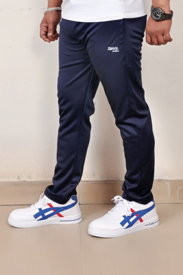 TOPZZY FASHION Solid Men Blue Track Pants