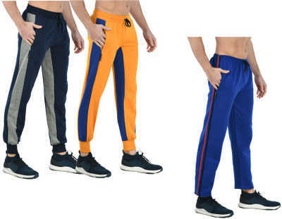 KAVYA Striped Men Multicolor Track Pants