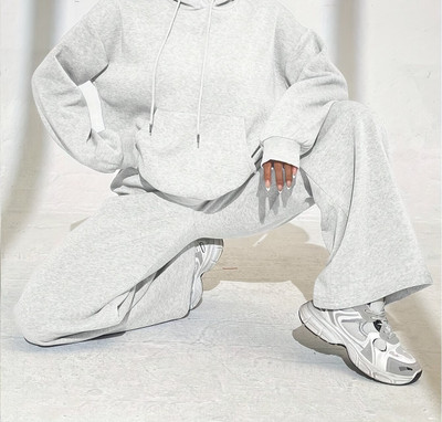 Dockstreet Solid Women Grey Track Pants