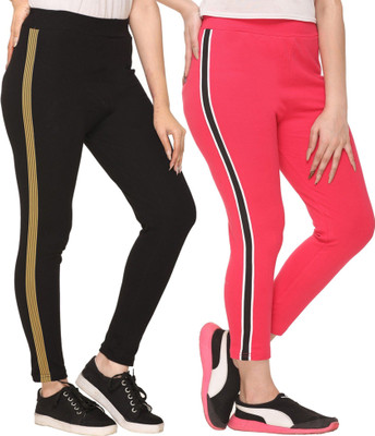 HouseOfCommon Striped Women Multicolor Track Pants