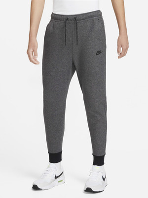 NIKE Self Design Men Black Track Pants
