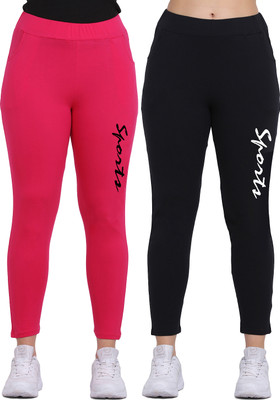 Clothmaster Printed Women Multicolor Track Pants