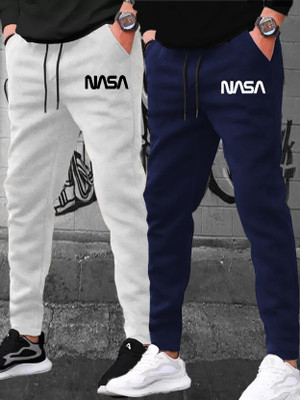 HouseOfCommon Solid Men Multicolor Track Pants