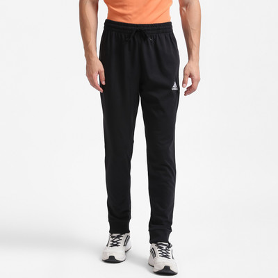 ADIDAS Solid Men Black Track Pants
