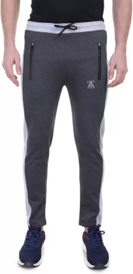 Toxic ADDICTION Self Design Men Grey Track Pants