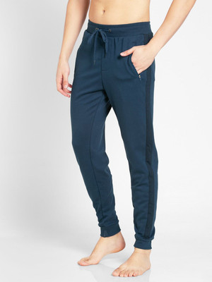 JOCKEY Solid Men Blue Track Pants
