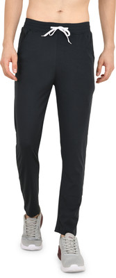 NAVRISE Solid Men Grey Track Pants