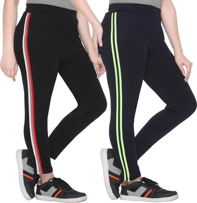 HouseOfCommon Striped Women Multicolor Track Pants