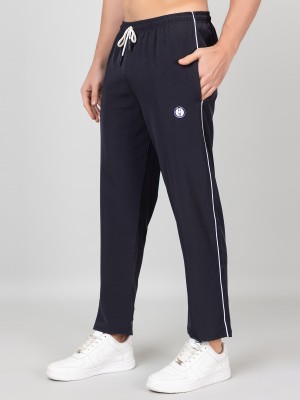 Pyro Spirit Striped Men Dark Blue Track Pants