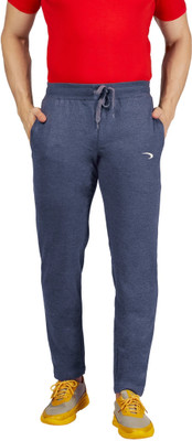 HoC Solid Men Grey Track Pants