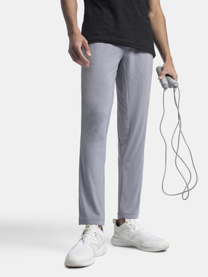 JOCKEY SP16 Soft Touch Microfiber Stretch Active Wear Solid Men Grey Track Pants