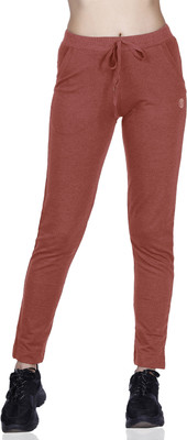 Laasa Sports Solid Women Pink Track Pants