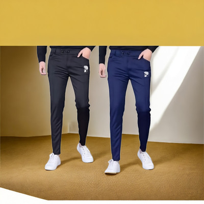 KEISHNA POINT FASHIONN Solid Men Multicolor Track Pants