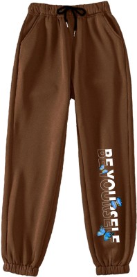 Tabadtod Printed Women Brown Track Pants