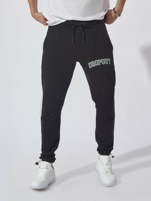 MANIAC Printed Men Black, Green Track Pants