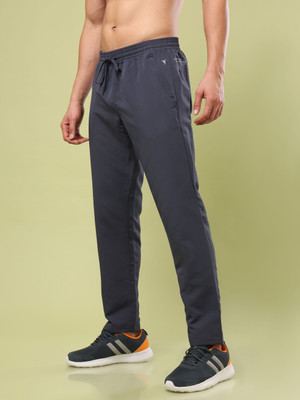 TECHNOSPORT Solid Men Grey Track Pants