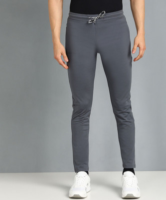 Moda Rapido Solid Men Grey Track Pants