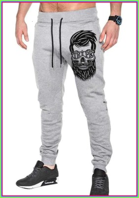 Varmixa Printed Men Grey Track Pants