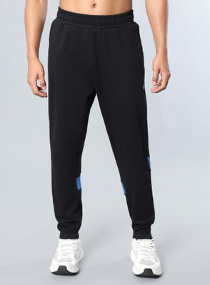Cult Colorblock Men Black Track Pants