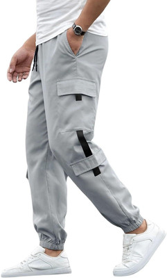 HONEST ENTERPRISEE Solid Men Black Track Pants