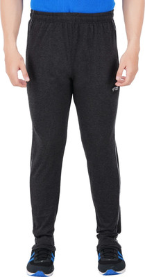 Guide Solid Men Black Track Pants