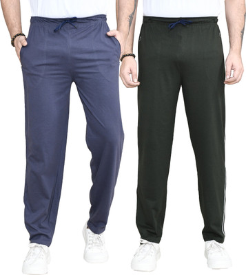 RAPL BHARAT Striped Men Silver, Grey Track Pants