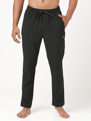 JOCKEY Solid Men Black Track Pants