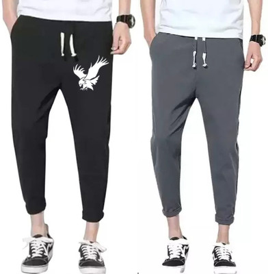 mfb Solid Men Black Track Pants