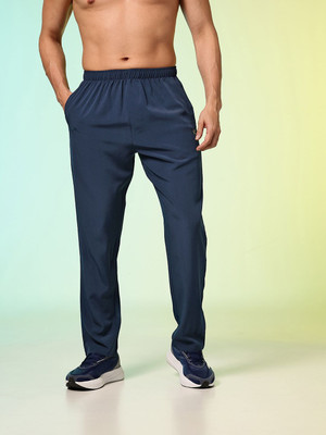 HRX by Hrithik Roshan Solid Men Blue Track Pants