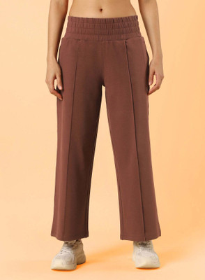 Cult Solid Women Brown Track Pants