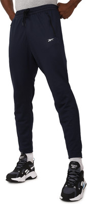 REEBOK Solid Men Dark Blue Track Pants