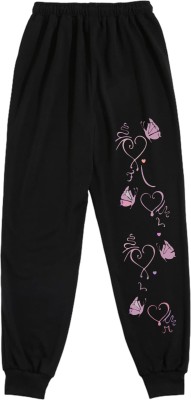 TABADTOD ENTERPRISES Printed Women Black Track Pants