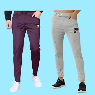 Vasan Solid Men Multicolor Track Pants