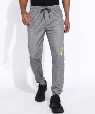 Adrenex Solid Men Grey Track Pants