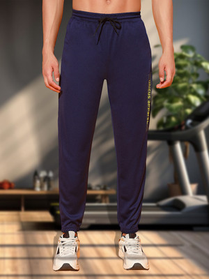 UNICUS APPAREL Printed Men Dark Blue Track Pants