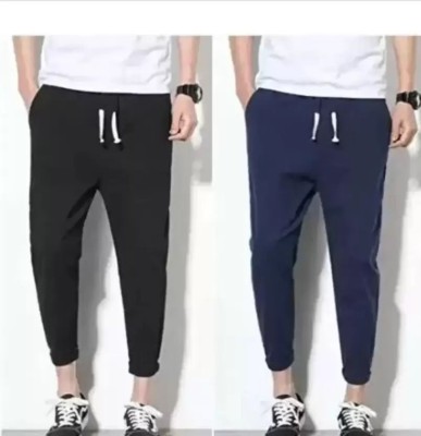 Sunidhi fashionhub Solid Men Grey, Blue Track Pants