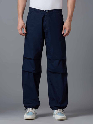 true colors of india Loose Fit Men Blue Trousers