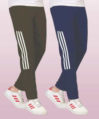 Avira Enterprisse Striped Men Multicolor Track Pants