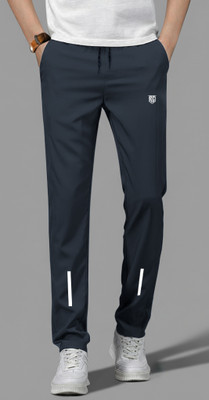 ROYSTER CALLUS Solid Men Grey Track Pants