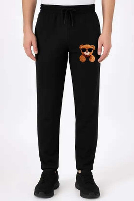 Rebozo Printed Men Grey Track Pants