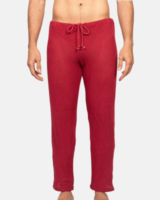 Erobold Solid Men Maroon Track Pants