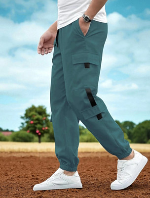 SB Trend Solid Men Grey Track Pants