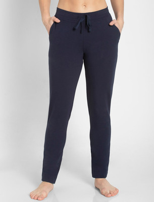 JOCKEY Solid Women Dark Blue Track Pants