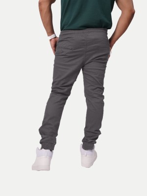 radprix Solid Men Grey Track Pants